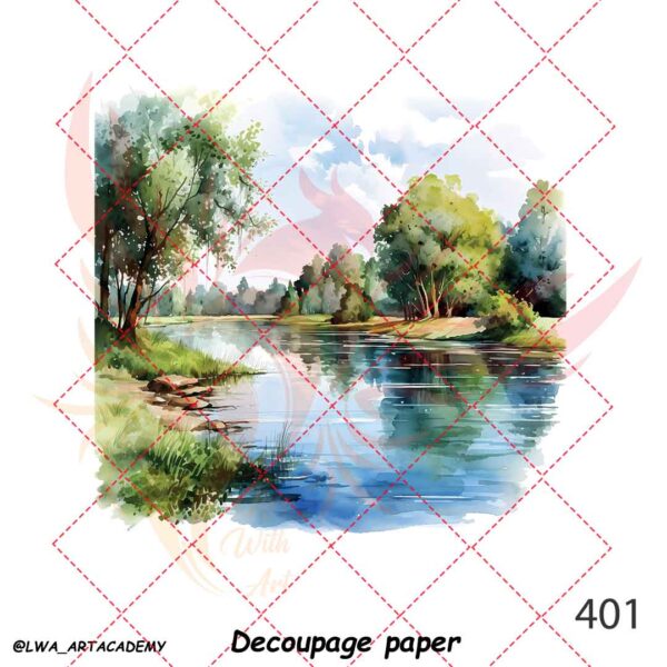 کاغذ دکوپاژ (Decoupage Paper) - تصویر 1