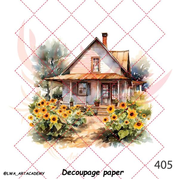کاغذ دکوپاژ (Decoupage Paper) - تصویر 1