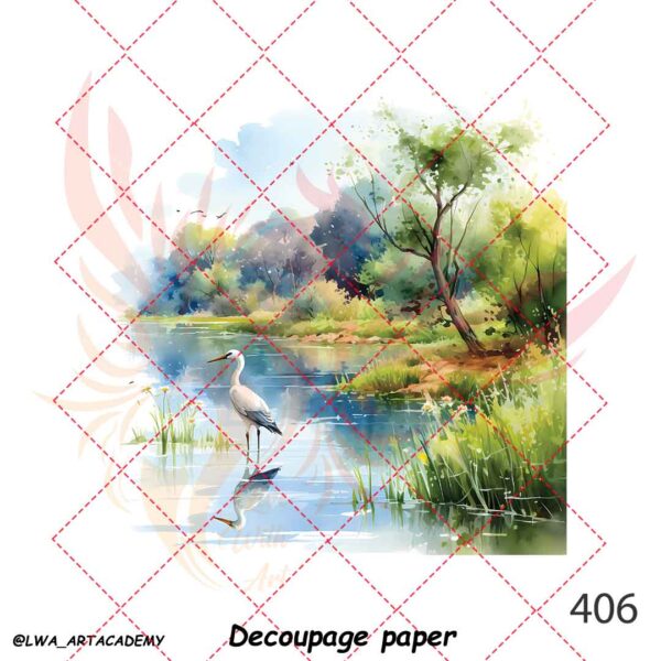 کاغذ دکوپاژ (Decoupage Paper) - تصویر 1