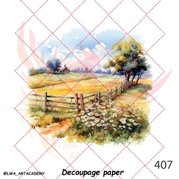 کاغذ دکوپاژ (Decoupage Paper) - تصویر 1
