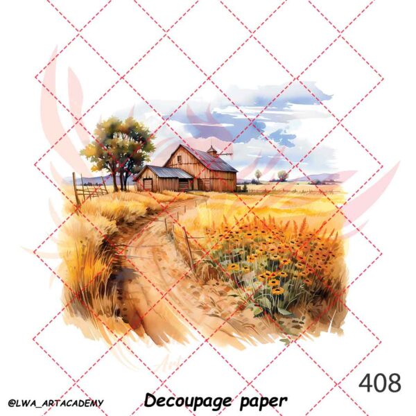 کاغذ دکوپاژ (Decoupage Paper) - تصویر 1