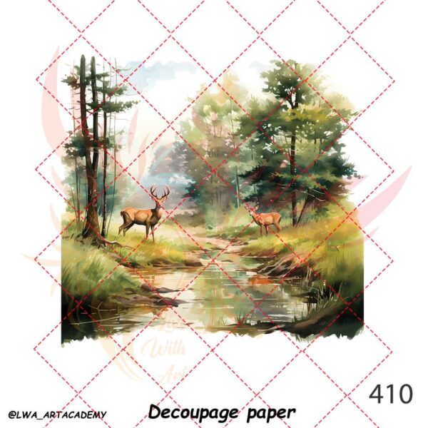 کاغذ دکوپاژ (Decoupage Paper) - تصویر 1