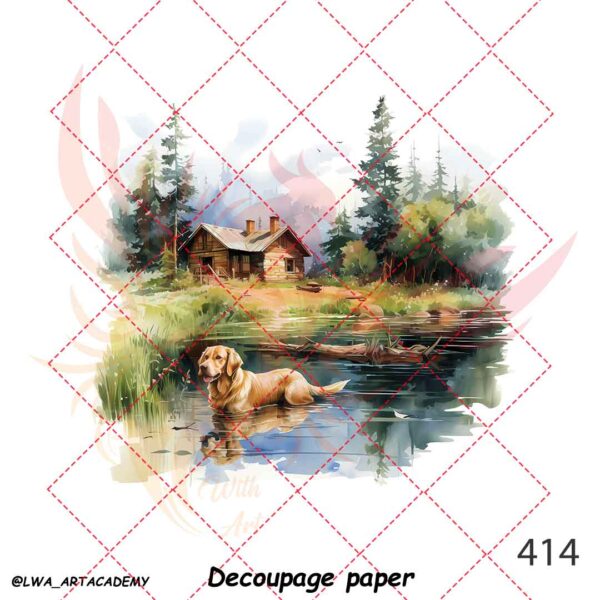 کاغذ دکوپاژ (Decoupage Paper) - تصویر 1