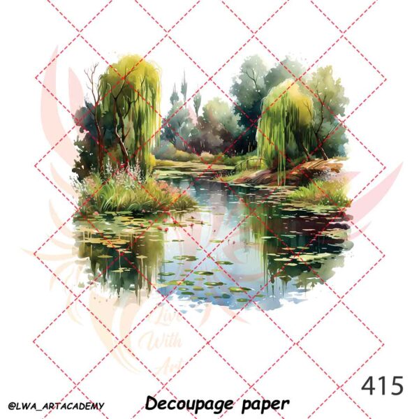 کاغذ دکوپاژ (Decoupage Paper) - تصویر 1
