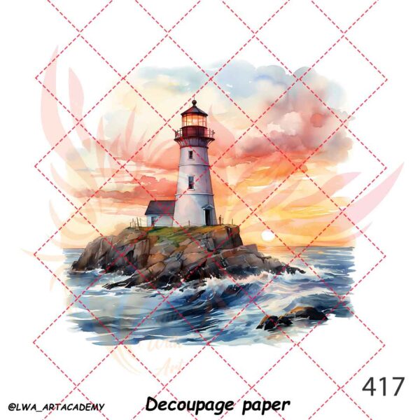 417 کاغذ دکوپاژ (Decoupage Paper) - تصویر 1