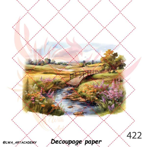 کاغذ دکوپاژ (Decoupage Paper) - تصویر 1