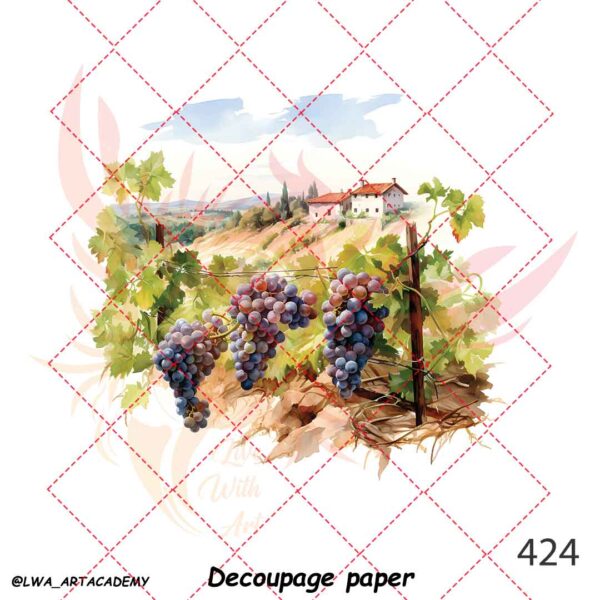 کاغذ دکوپاژ (Decoupage Paper) - تصویر 1