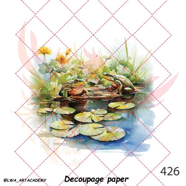 کاغذ دکوپاژ (Decoupage Paper) - تصویر 1