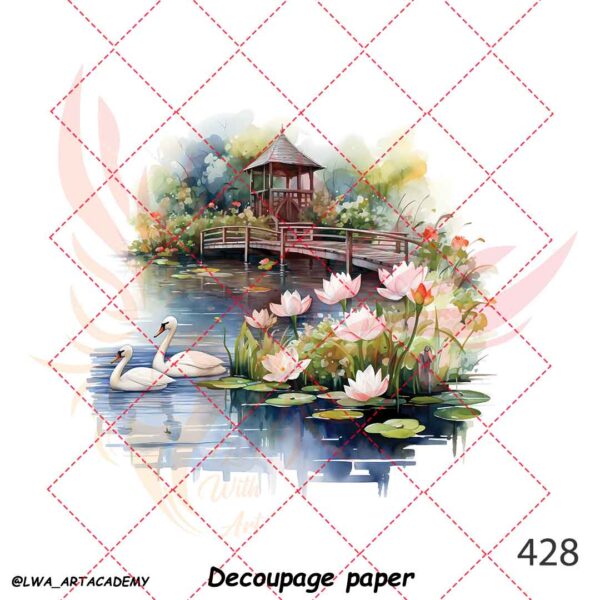 428 کاغذ دکوپاژ (Decoupage Paper) - تصویر 1