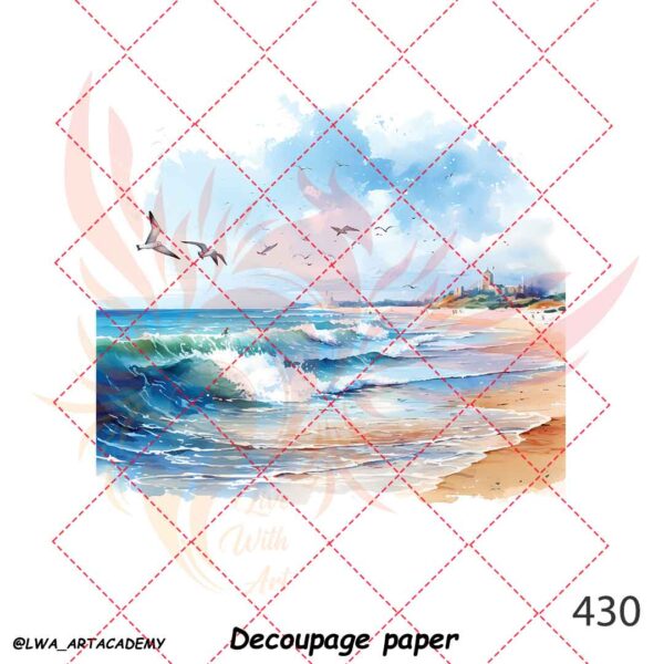 کاغذ دکوپاژ (Decoupage Paper) - تصویر 1