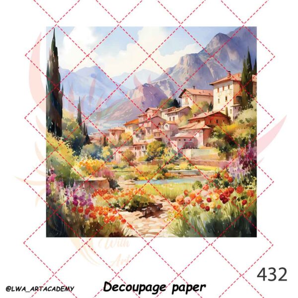 کاغذ دکوپاژ (Decoupage Paper) - تصویر 1