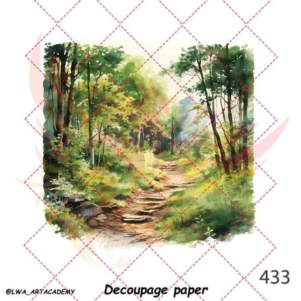 کاغذ دکوپاژ (Decoupage Paper) - تصویر 1