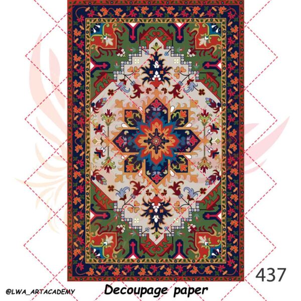 437 کاغذ دکوپاژ (Decoupage Paper) - تصویر 1