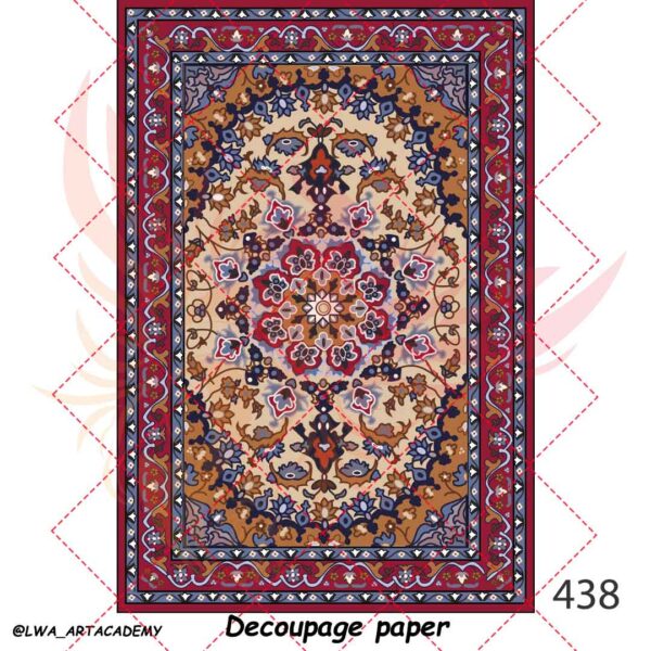 438 کاغذ دکوپاژ (Decoupage Paper) - تصویر 1