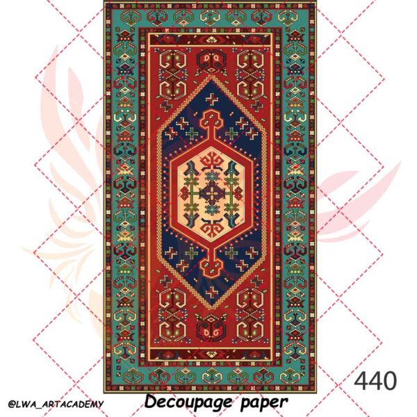 440 کاغذ دکوپاژ (Decoupage Paper) - تصویر 1