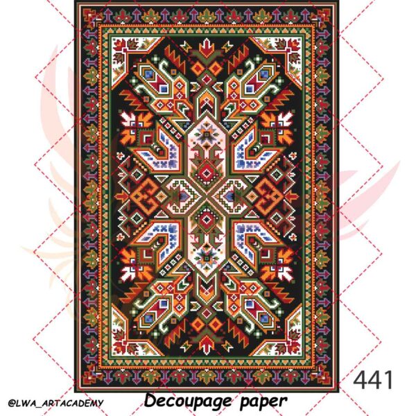 کاغذ دکوپاژ (Decoupage Paper) - تصویر 1