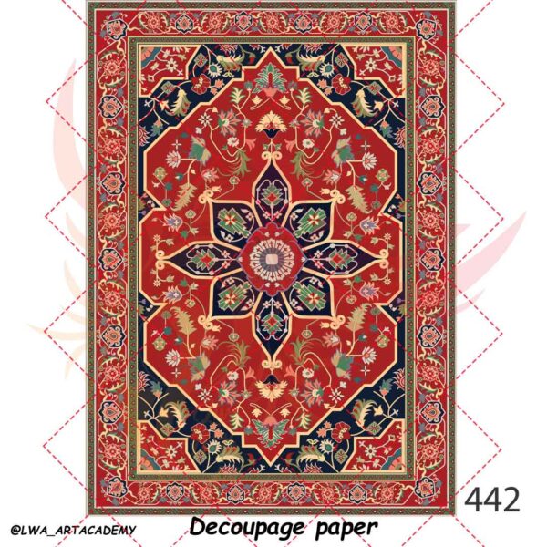 442 کاغذ دکوپاژ (Decoupage Paper) - تصویر 1