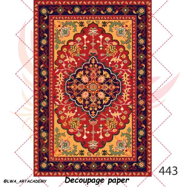 443 کاغذ دکوپاژ (Decoupage Paper) - تصویر 1