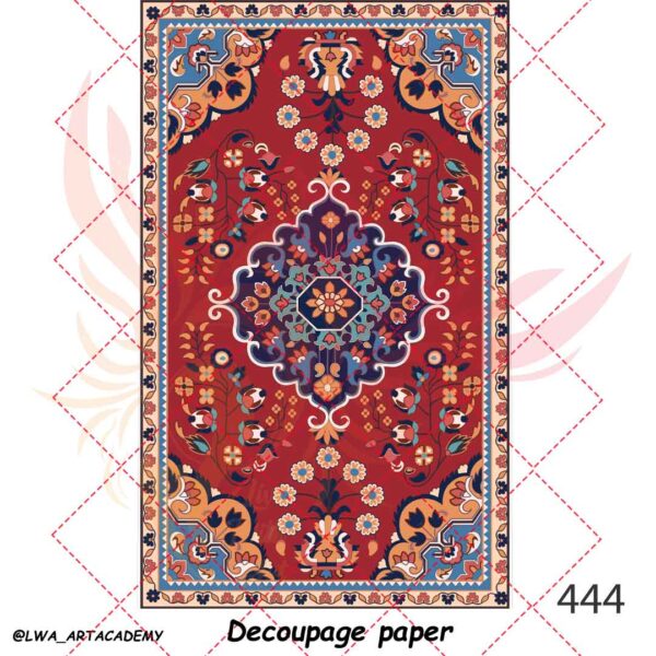 444 کاغذ دکوپاژ (Decoupage Paper) - تصویر 1