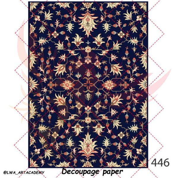 446 کاغذ دکوپاژ (Decoupage Paper) - تصویر 1