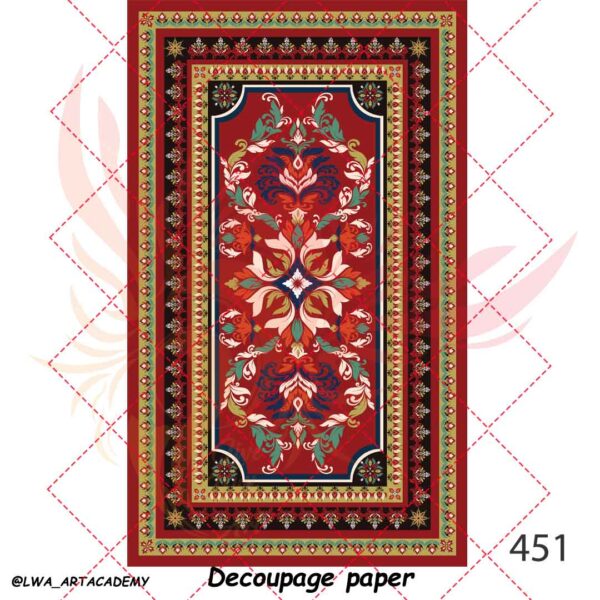 451 کاغذ دکوپاژ (Decoupage Paper) - تصویر 1