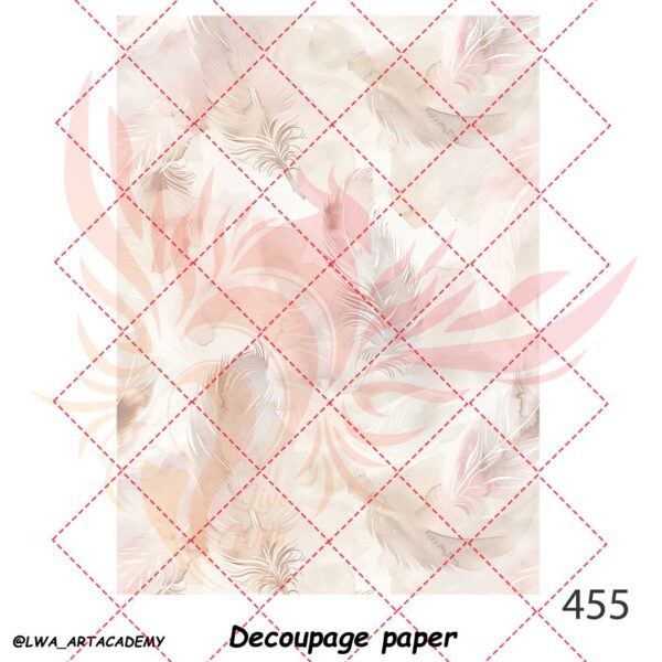 455 کاغذ دکوپاژ (Decoupage Paper) - تصویر 1