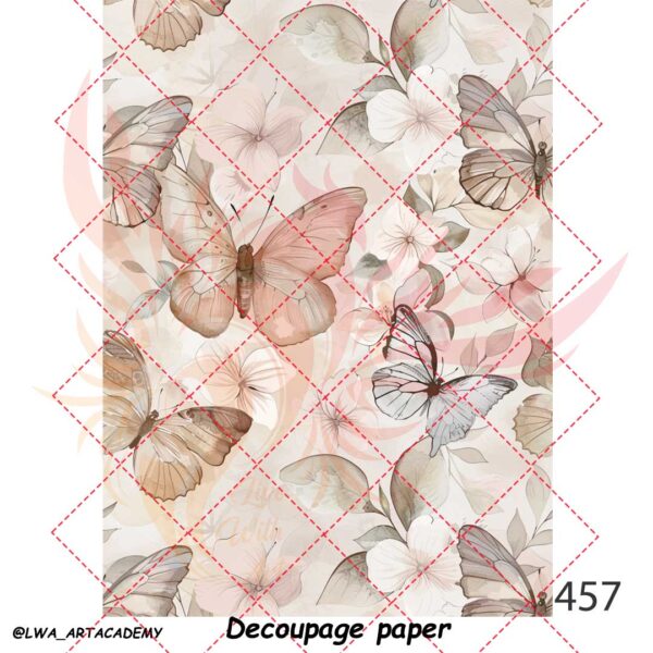 کاغذ دکوپاژ (Decoupage Paper) - تصویر 1