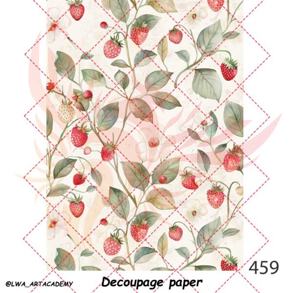 459 کاغذ دکوپاژ (Decoupage Paper) - تصویر 1