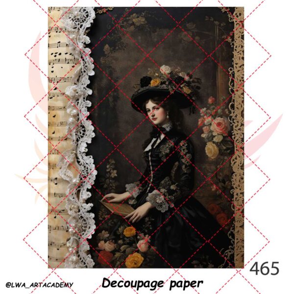 کاغذ دکوپاژ (Decoupage Paper) - تصویر 1