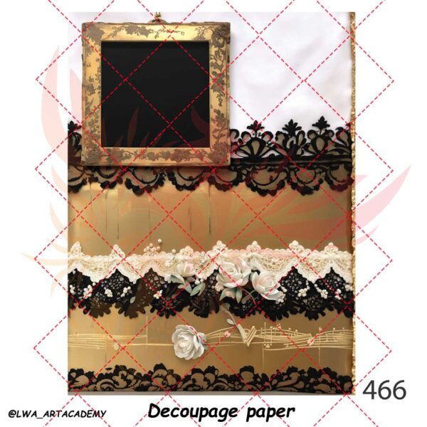 کاغذ دکوپاژ (Decoupage Paper) - تصویر 1