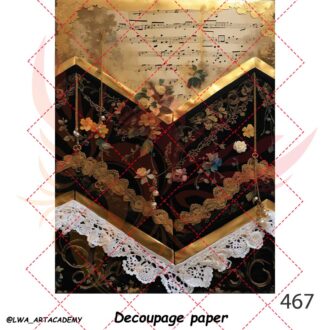 کاغذ دکوپاژ (Decoupage Paper)