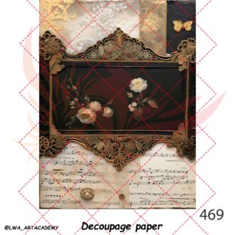 کاغذ دکوپاژ (Decoupage Paper)