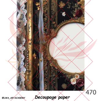 کاغذ دکوپاژ (Decoupage Paper)