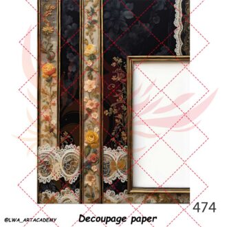 کاغذ دکوپاژ (Decoupage Paper)
