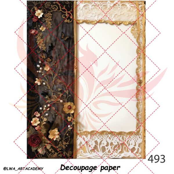 کاغذ دکوپاژ (Decoupage Paper) - تصویر 1
