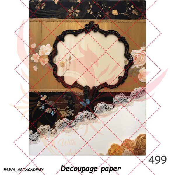 کاغذ دکوپاژ (Decoupage Paper) - تصویر 1
