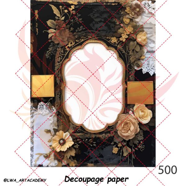 کاغذ دکوپاژ (Decoupage Paper) - تصویر 1