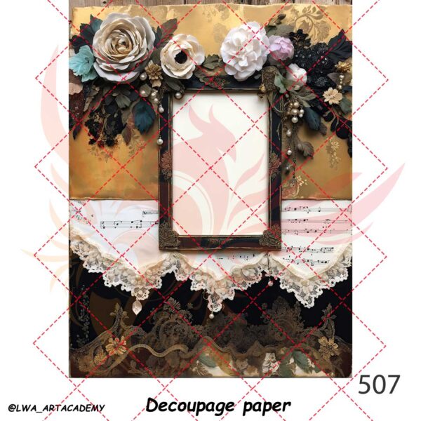 کاغذ دکوپاژ (Decoupage Paper) - تصویر 1