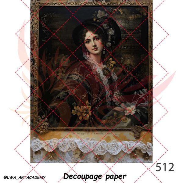 کاغذ دکوپاژ (Decoupage Paper) - تصویر 1