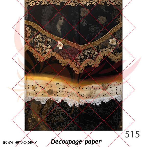 کاغذ دکوپاژ (Decoupage Paper) - تصویر 1