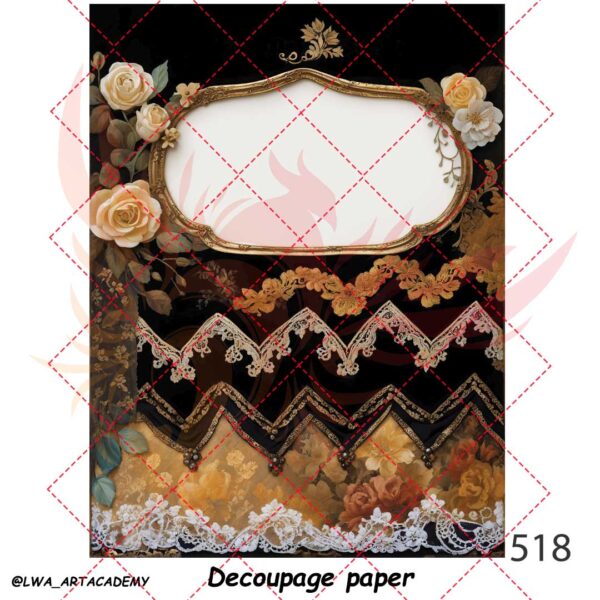 کاغذ دکوپاژ (Decoupage Paper) - تصویر 1