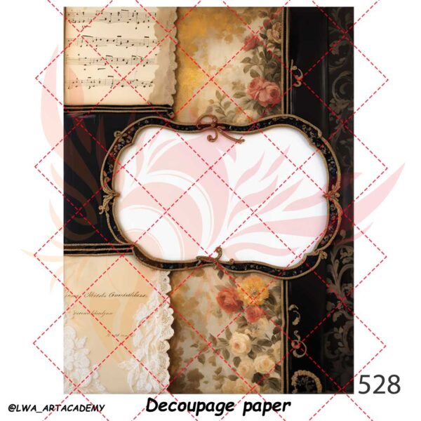 کاغذ دکوپاژ (Decoupage Paper)7 - تصویر 1