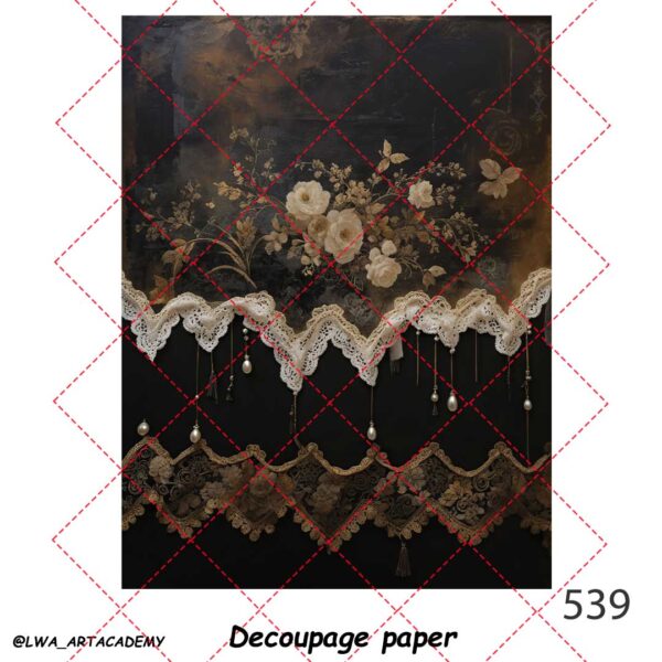 539 کاغذ دکوپاژ (Decoupage Paper) - تصویر 1