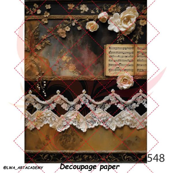 کاغذ دکوپاژ (Decoupage Paper) - تصویر 1