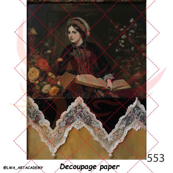 کاغذ دکوپاژ (Decoupage Paper) - تصویر 1