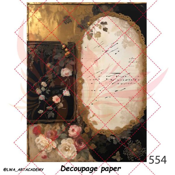 کاغذ دکوپاژ (Decoupage Paper) - تصویر 1