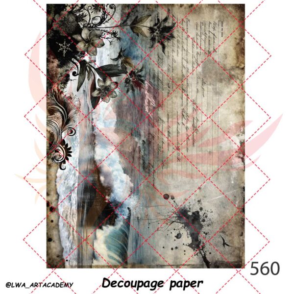 کاغذ دکوپاژ (Decoupage Paper) - تصویر 1