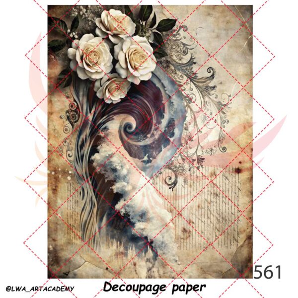 کاغذ دکوپاژ (Decoupage Paper) - تصویر 1