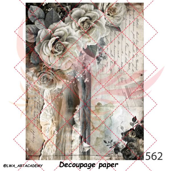کاغذ دکوپاژ (Decoupage Paper) - تصویر 1
