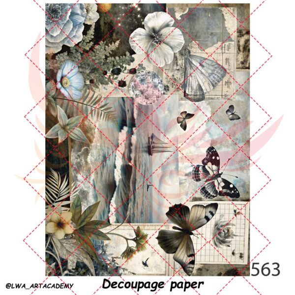 کاغذ دکوپاژ (Decoupage Paper) - تصویر 1